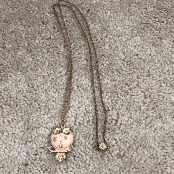 Long Owl Necklace - Picture 1 of 3